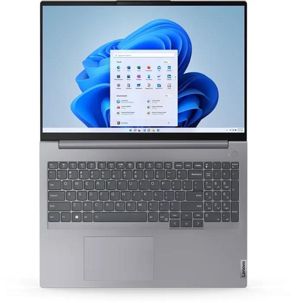 Preview: Lenovo ThinkBook 16 G6 ABP Arctic Grey, Ryzen 5 7530U, 8GB R hinten
