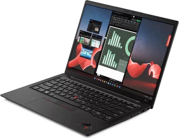 Lenovo ThinkPad X1 Carbon G11 Deep Black Paint, Co rechts