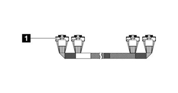 LENOVO ISG ThinkSystem SR665 Cable Kit 4X97A87125