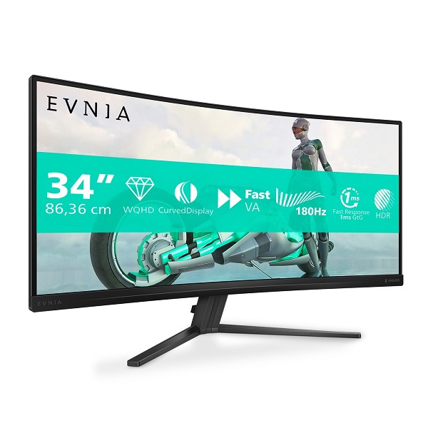 Philips Evnia 34M2C3500L/00 Computerbildschirm 86, links