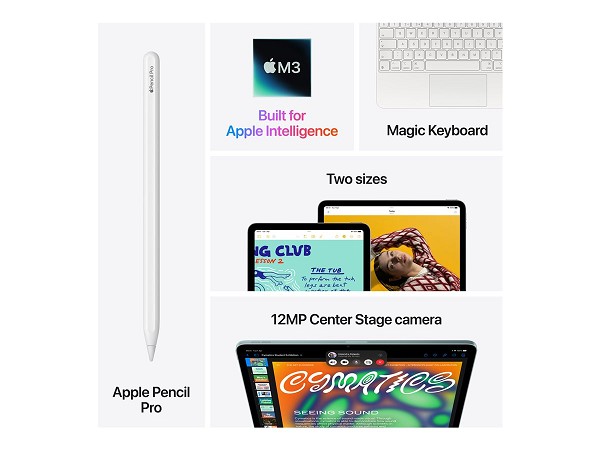 Apple 11-inch iPad Air M3 Wi-Fi - Tablet - 128 GB außen