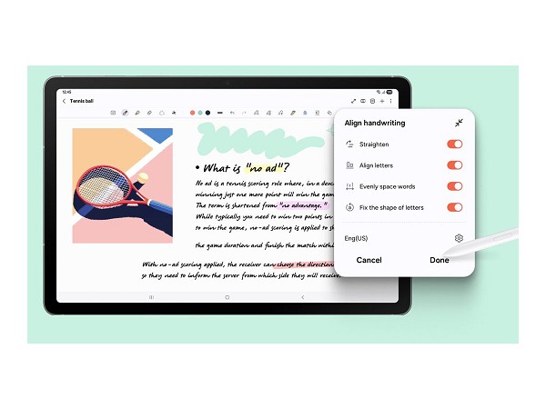 Samsung Galaxy Tab S10 FE - Tablet - Android - 128 unten