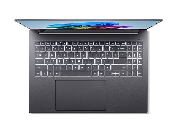 Preview: Acer Aspire 16 AI A16-11M - 180°-Scharnierdesign - hinten