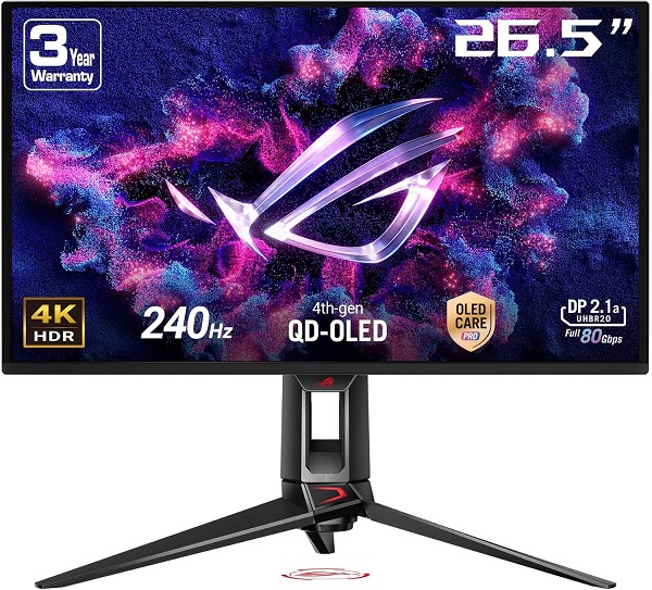 ASUS ROG Swift OLED PG27UCDM Gaming Monitor - 26.5