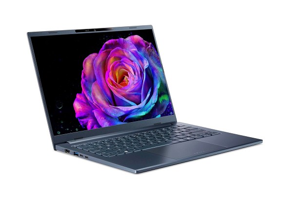 Preview: Acer Swift Go 14 AI OLED (SFG14-75-79BM) Copilot+ hinten