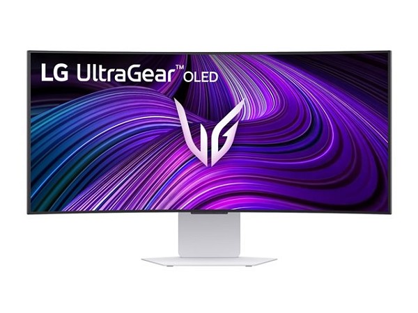 Preview: LG UltraGear 34GX90SA-W - OLED-Monitor - gebogen - 86.2 cm ( hinten