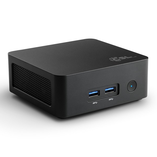 CSL Narrow Box Black Mini PC – Intel Prozessor N15