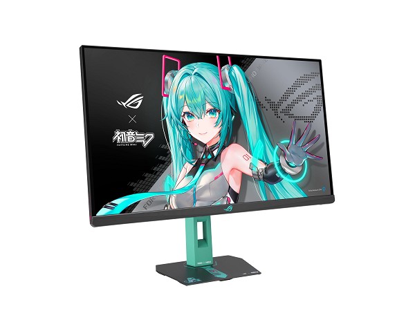 Preview: ASUS ROG Strix XG27ACMEG-G - Hatsune Miku Edition hinten
