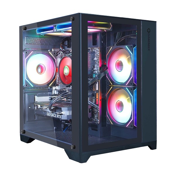 Preview: Hyrican Infinity Mini BK – AMD Ryzen 7 5700X, 16 G hinten