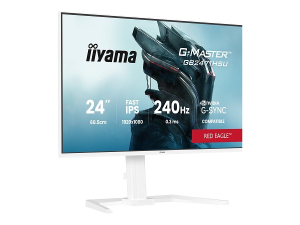 Preview: Iiyama G-MASTER Red Eagle GB2471HSU-W1 - LED-Monitor - Gamin rechts