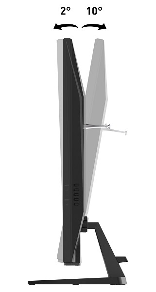 iiyama G-MASTER G4380UHSU-B2 Computerbildschirm 10 oben