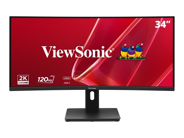 ViewSonic VA3420C-2 - LED-Monitor - gebogen - 86.4