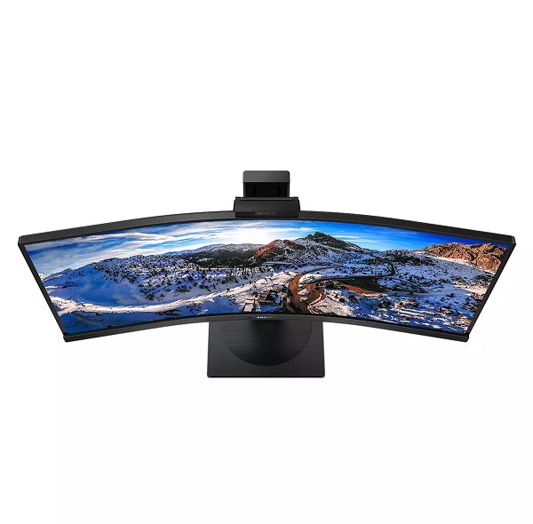 Philips P-line 346P1CRH - LED-Monitor - gebogen - vorn links
