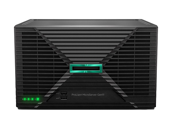 Preview: HPE ProLiant MicroServer Gen11 - Ultra-Micro-Tower hinten