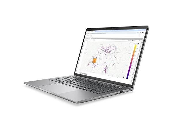 HP ZBook 8 G2a 14, 14" WUXGA Touch IPS, AMD Ryzen AI 7 PRO 4 oben