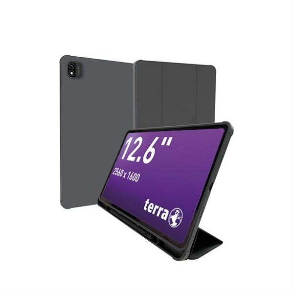 Preview: TERRA PAD 1201 12,6 Tablet, MTK 8781 G99, 8GB RAM, 256GB Spe hinten