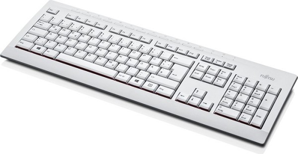 FUJITSU Keyboard/Tastatur KB521 DE ECO weiß USB 131