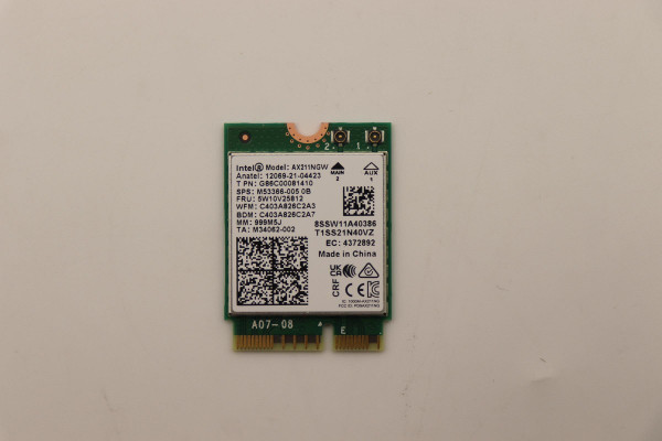 Lenovo WLAN-Modul Intel Wi-Fi 6E AX211 M.2 2230 498