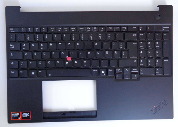 C-Cover/Oberschale Tastatur DE (Backlight) ThinkPad E16 Gen 3 (Ty 675