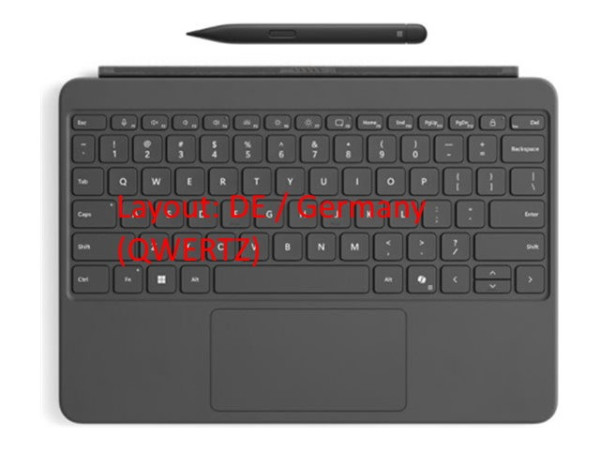 Microsoft Surface Pro Keyboard - 12-inch - Tastatur - Touchpad, h 561