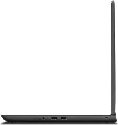 Lenovo Campus ThinkPad P16v G1 (AMD) Thunder Black, Ryzen 9  unten