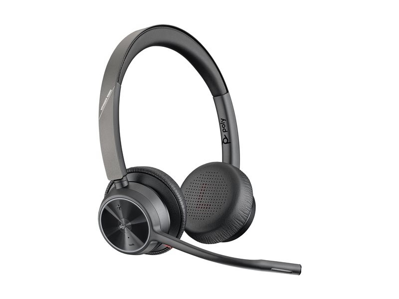 Poly Voyager 4320-M - Headset - Adapter USB-A via rechts