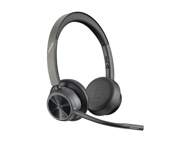 Poly Voyager 4320-M - Headset - Adapter USB-A via rechts