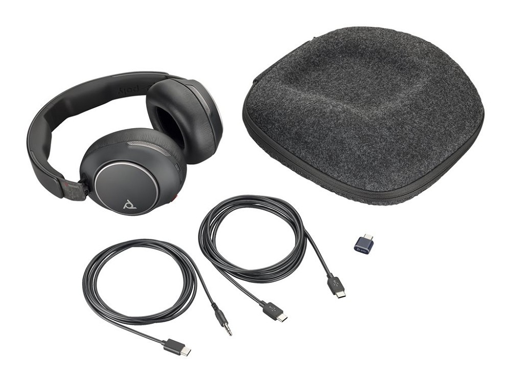 Poly Voyager Surround 80 UC - Headset - Adapter US außen