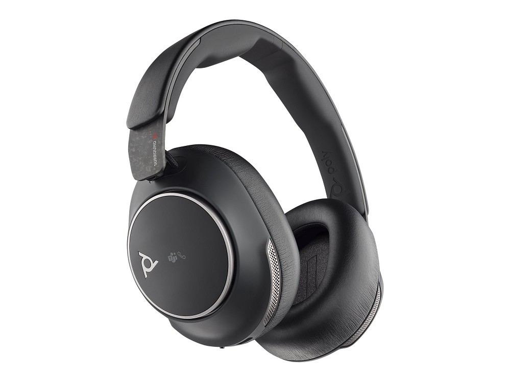 Poly Voyager Surround 80-M UC - Headset - Adapter hinten