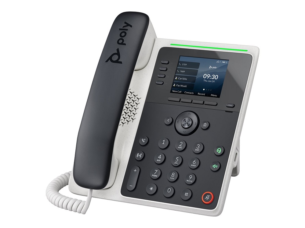 Poly Edge E220 - VoIP-Telefon mit Rufnummernanzeig