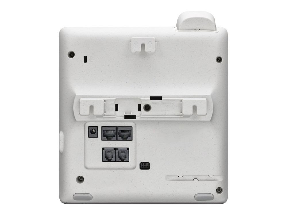 Poly Edge E220 - VoIP-Telefon mit Rufnummernanzeig oben