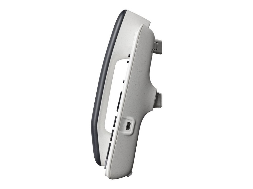Poly Edge E100 - VoIP-Telefon mit Rufnummernanzeig unten