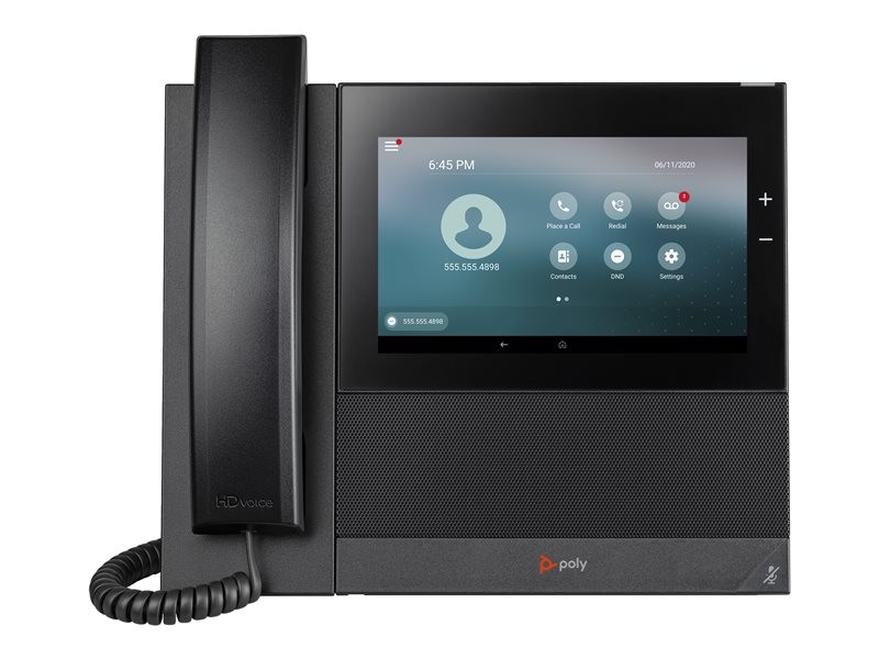 Poly CCX 600 OpenSIP - VoIP-Telefon  hinten hinten