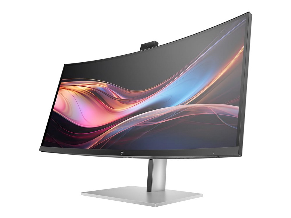 HP 734pm - Series 7 Pro - LED-Monitor - gebogen - hinten
