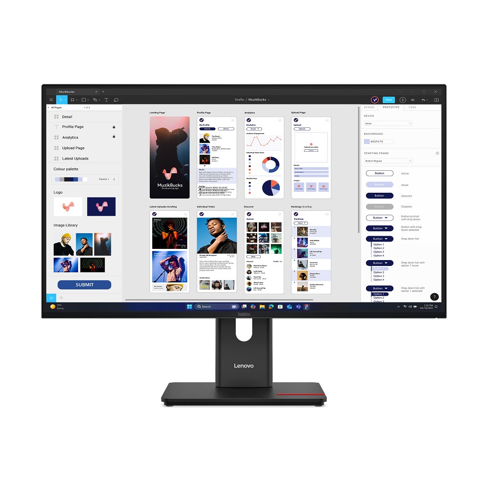 Lenovo Campus ThinkVision T32UD-40 - LED-Monitor -