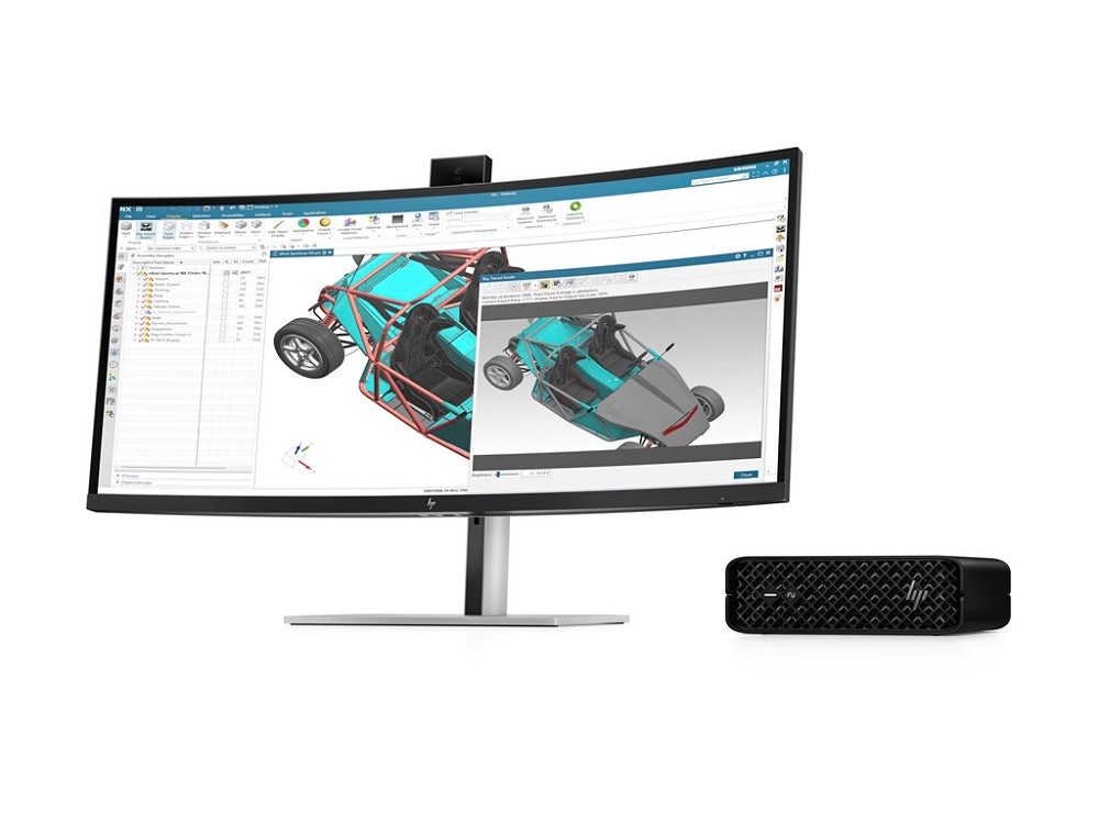 HP Z2 Mini G1i Workstation, Mini-Workstation, Intel Core Ult vorn rechts