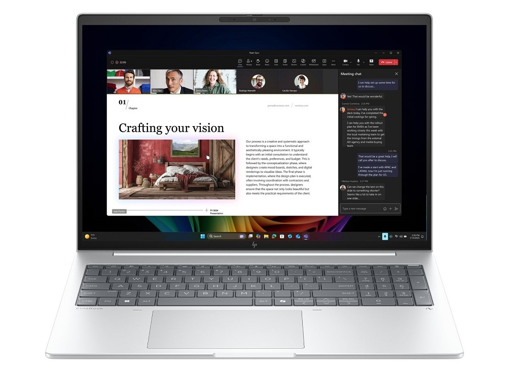 HP EliteBook 8 G1i 16 - 16", Intel Core Ultra 7 258V, 32 GB RAM,  417