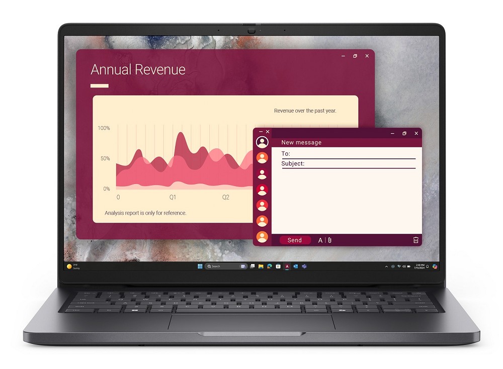 DELL Pro 14 PC14250 Intel Core Ultra 5 225U Laptop