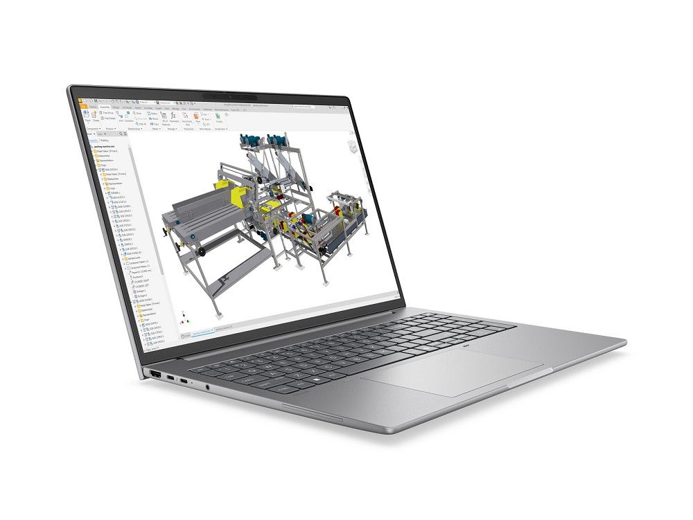 HP ZBook 8 G2a Mobile-Workstation – 16", AMD Ryzen AI 7 PRO  hinten