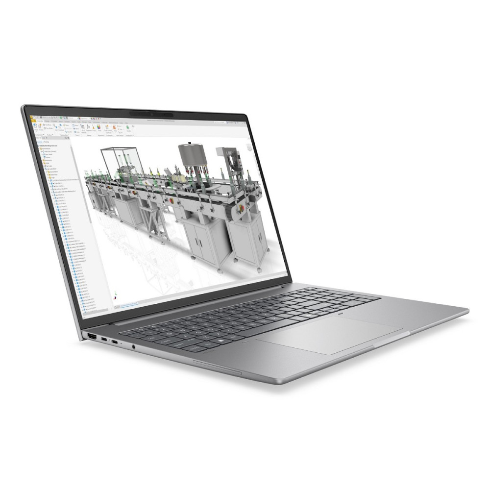 HP ZBook 8 G2i 16, 16" WUXGA IPS, Intel Core Ultra 9 386H, 6 hinten