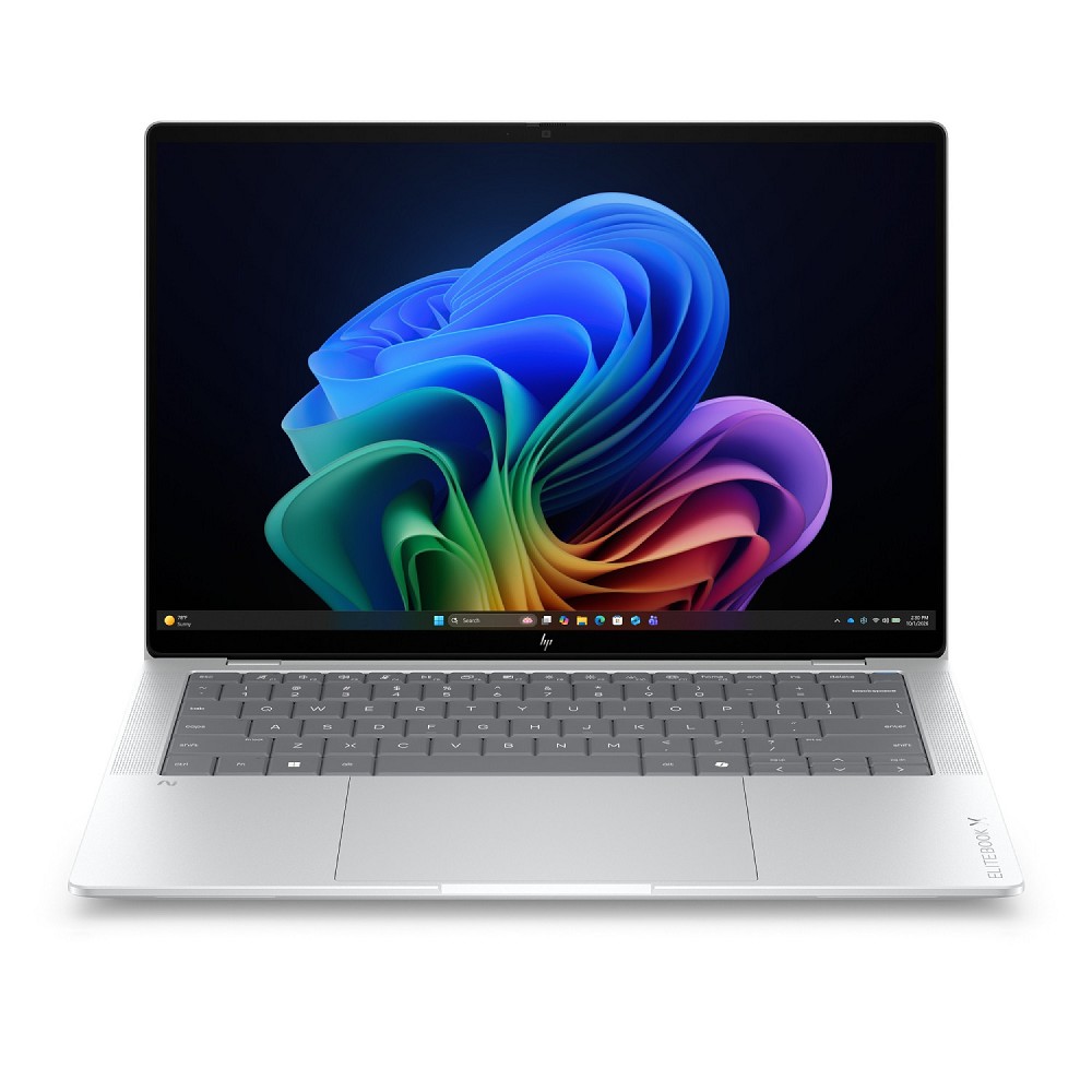 HP EliteBook X G2a 14, 14" 3K OLED 120 Hz, AMD Ryzen AI 7 PR hinten