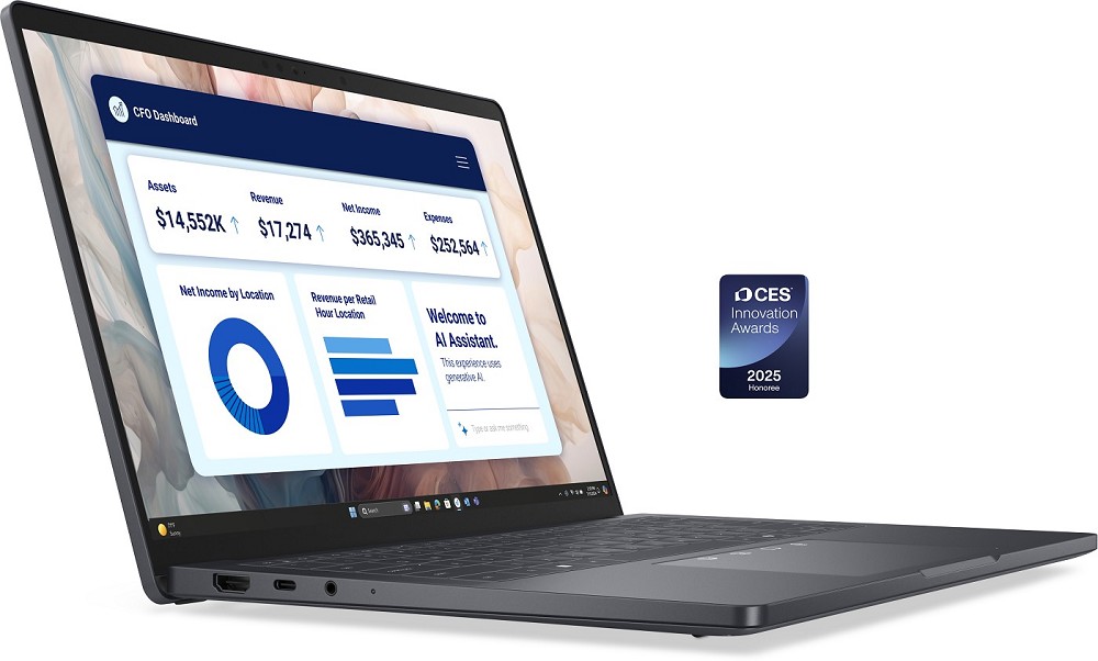 DELL Pro 14 Premium PA14250 Copilot+ PC Intel Core hinten