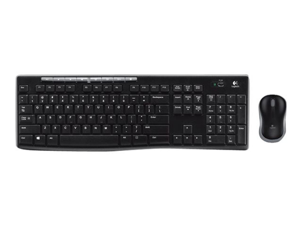 Logitech MK270 Wireless Combo - Tastatur-und-Maus- hinten