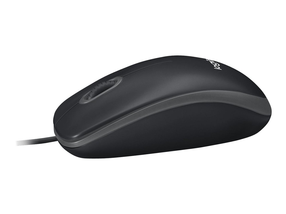 Logitech B100 - Maus - rechts- und linkshändig rec rechts