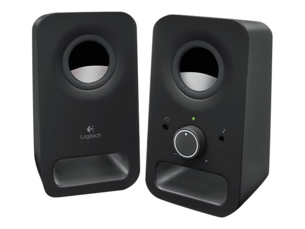 Logitech Z150 - Lautsprecher - Schwarz hinten hinten