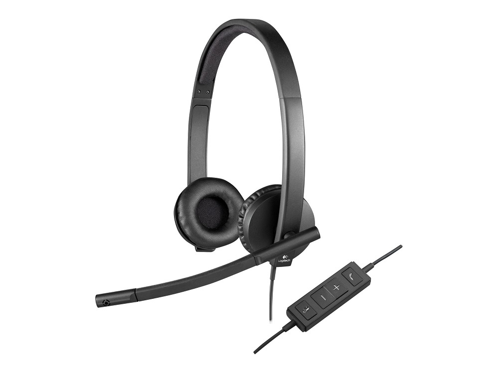 Logitech USB Headset H570e - Headset - On-Ear vorn