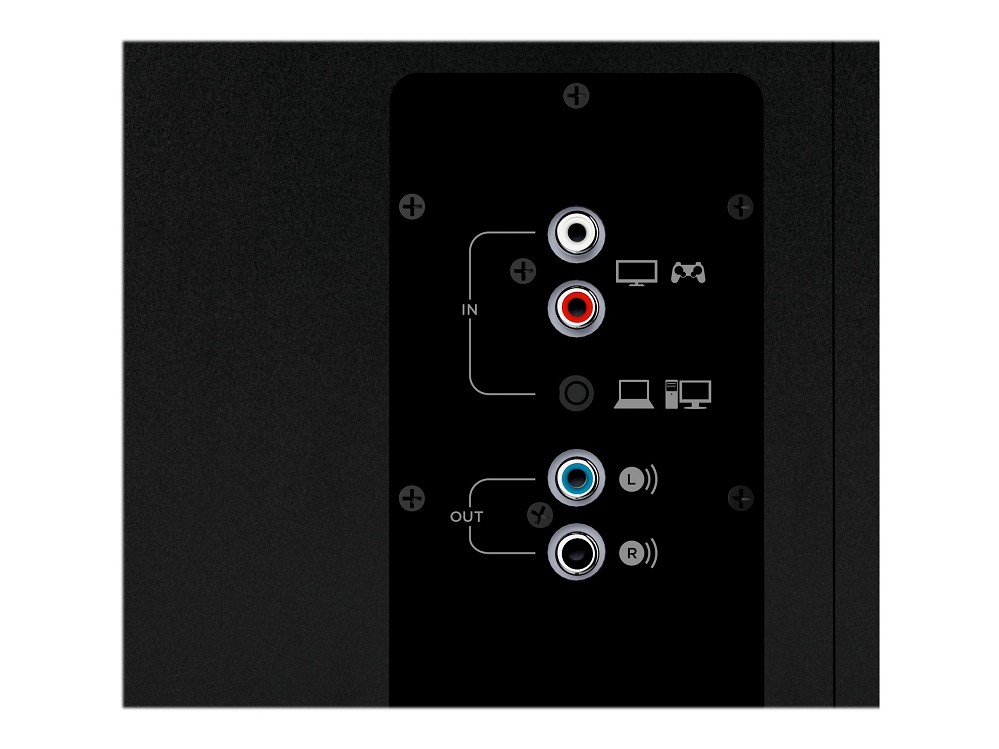 Logitech Z533 - Lautsprechersystem - für PC - 2.1- links