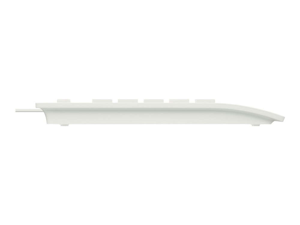 Logitech K280e - Tastatur - USB - Deutsch - weiß h hinten
