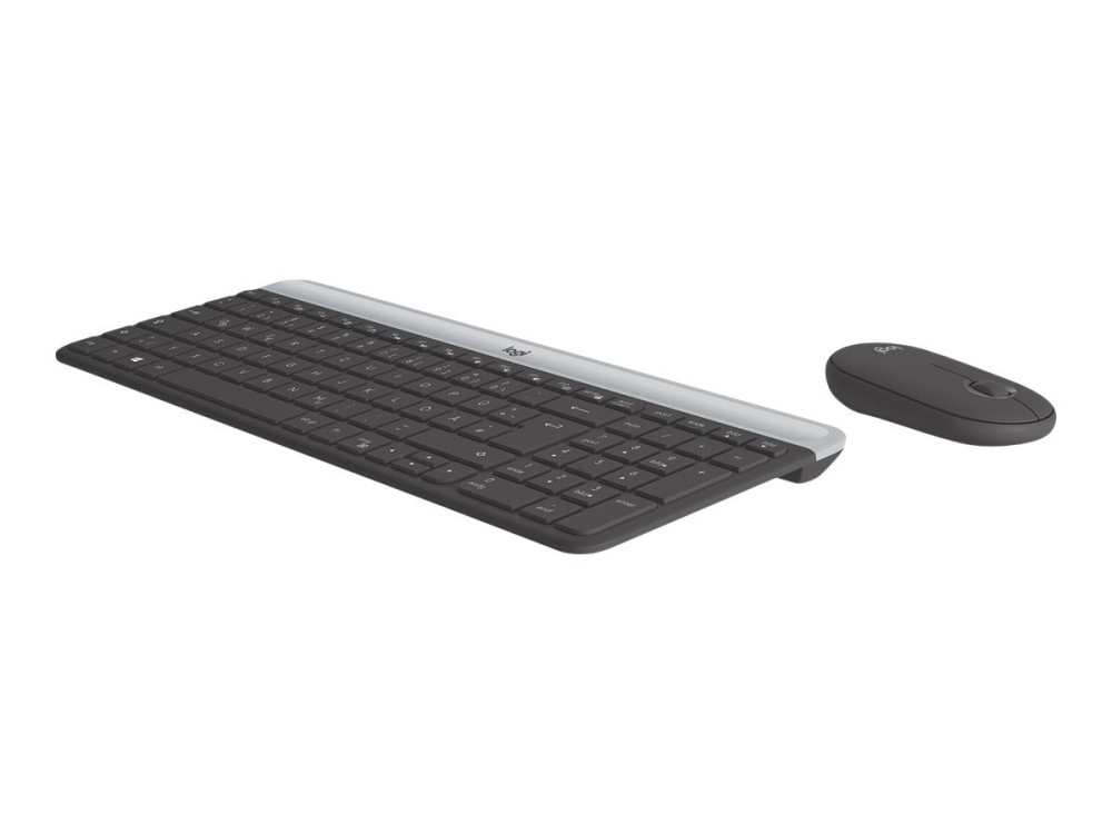 Logitech Slim Wireless Combo MK470 - Tastatur-und-