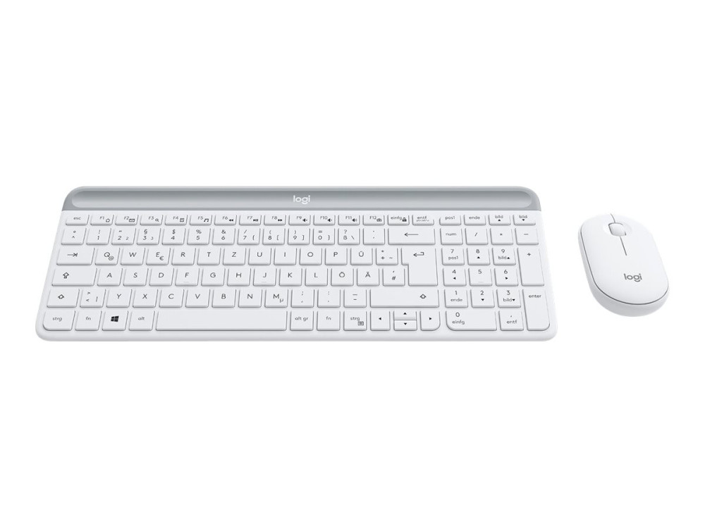 Logitech Slim Wireless Combo MK470 - Tastatur-und- rechts